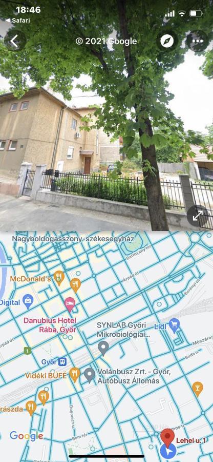 Magnolia Apartman Gyor Bagian luar foto